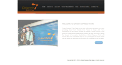 Desktop Screenshot of orientexpresstrainsapa.com